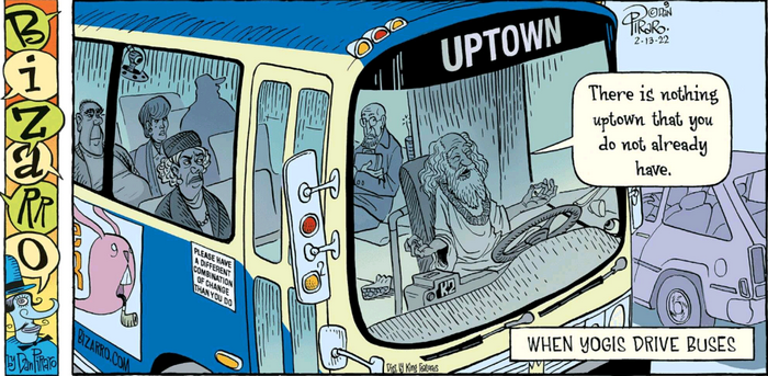 Bizarro uptow