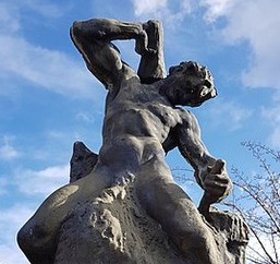 Man Carving His Own Destiny