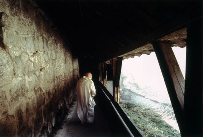 still from the film Into Great Silence