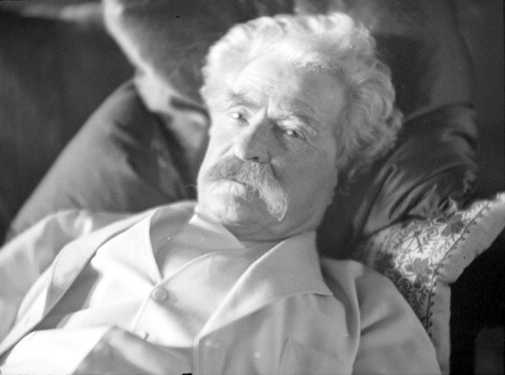 mark twain, 1905