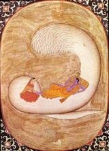 Vishnu and Lakshmi in the Brahmaand