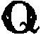 capital letter Q