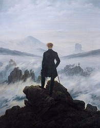 Wanderer Above the Sea of Fog, by Caspar David Friedrich
