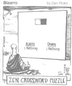 zen crossword puzzle