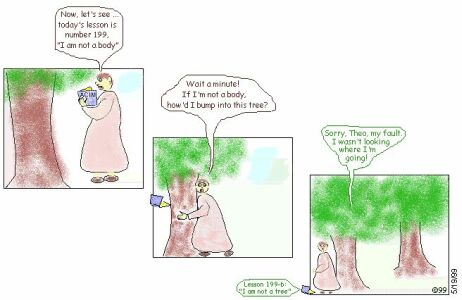 Brother Theo's lesson on 'not being the body'