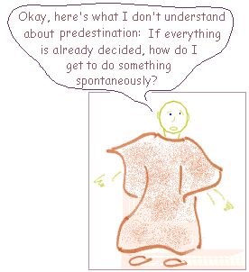 Brother Theo's lesson on 'acting spontaneously' step 1